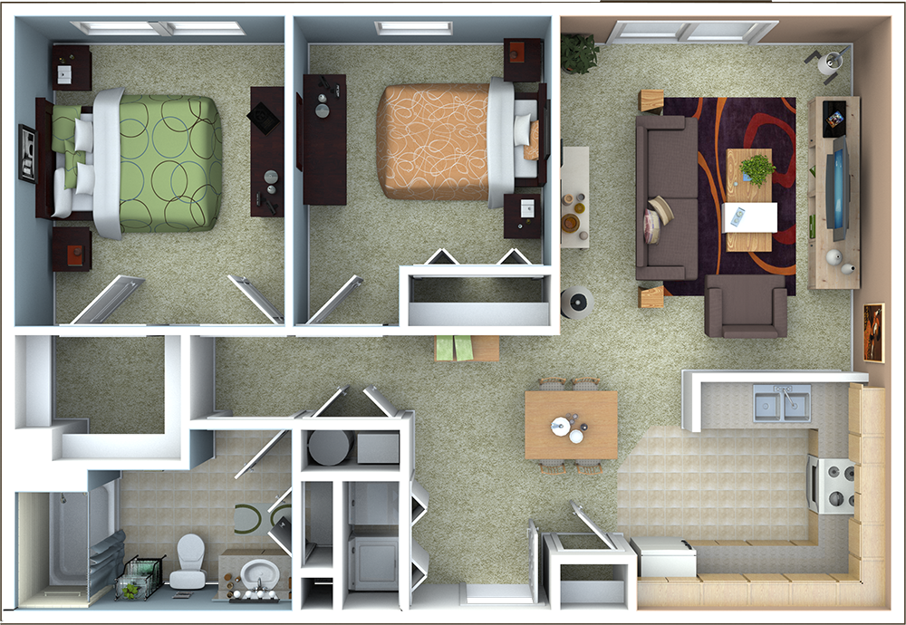 Richmond Apartments - Floor Plans